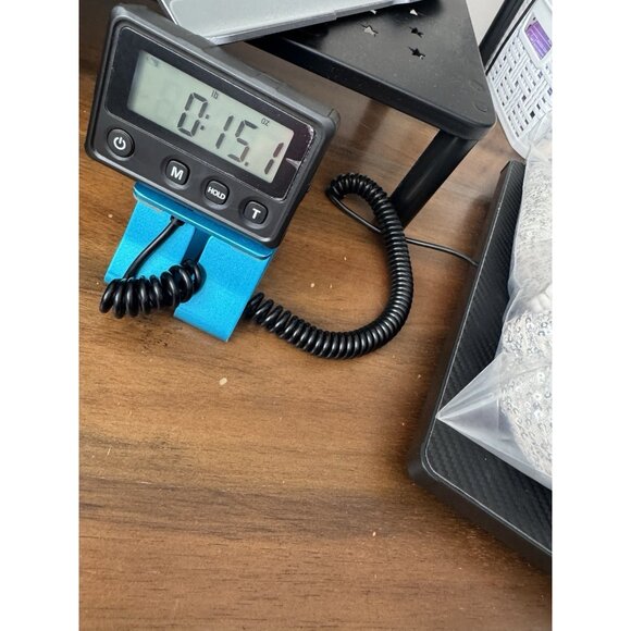 Cece Women XLarge Sequin Silver Blouse 3/4 Sleeve Lantern Elastic Waist Glam - Picture 11 of 11